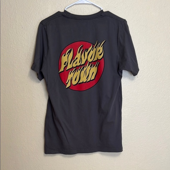 Tops - Gray Short Sleeve Tee Flavortown
